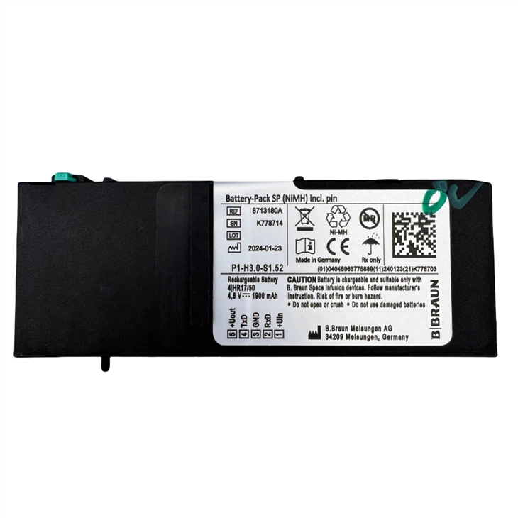 BB RAUN baterija svemirske pumpe za infuziju 8713180A 34520856