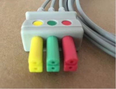 Mindray / siemens / burdick EKG Leadwire za 3lead Snap / clip