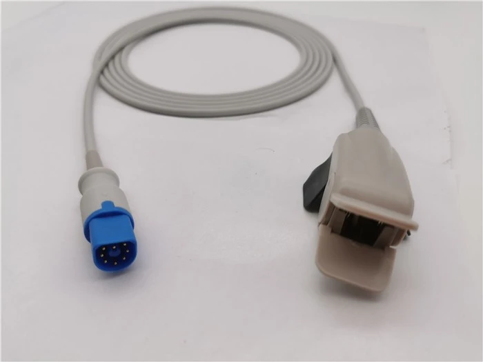 Philips 8 Pin SpO2 Probe Sensor Adult Clip
