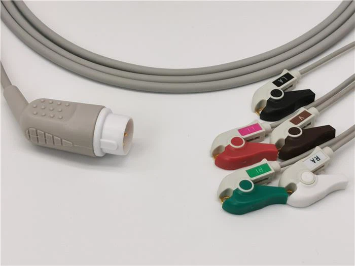Philips kompatibilni kabel za EKG adapter 5 vodi klip