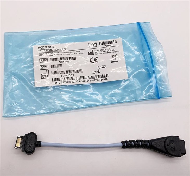 Nonin Sensor Adapter Cable For All PureLight Sensors 31501