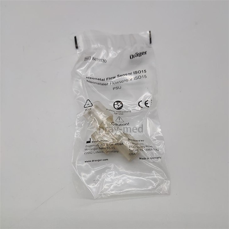 Original DRAGER 8411130 NEONATAL FLOW SENSOR ISO15